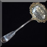 S24. Tiffany & Co. sterling silver spoon. 
